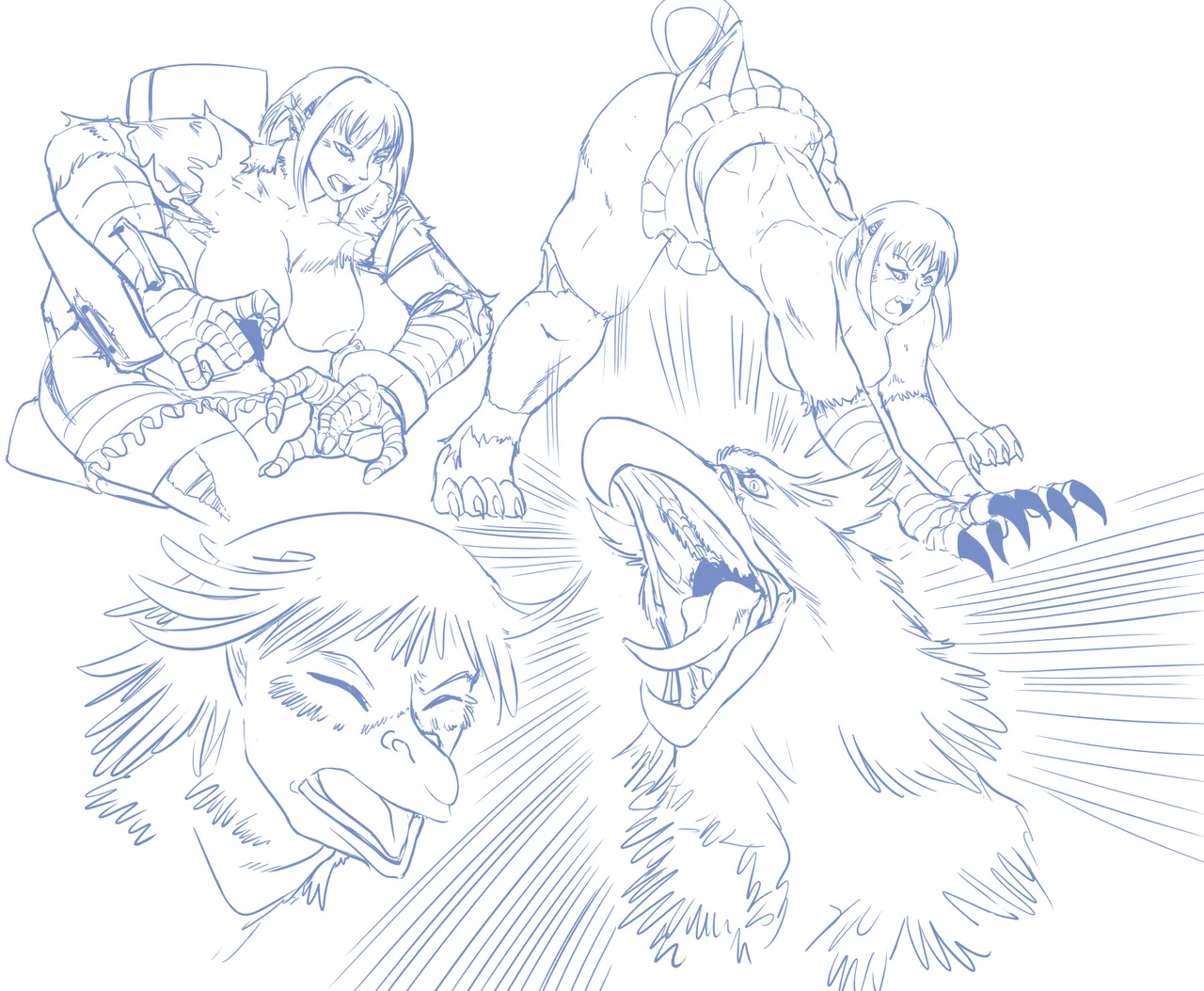 Anime Girl Transformations page 10 full