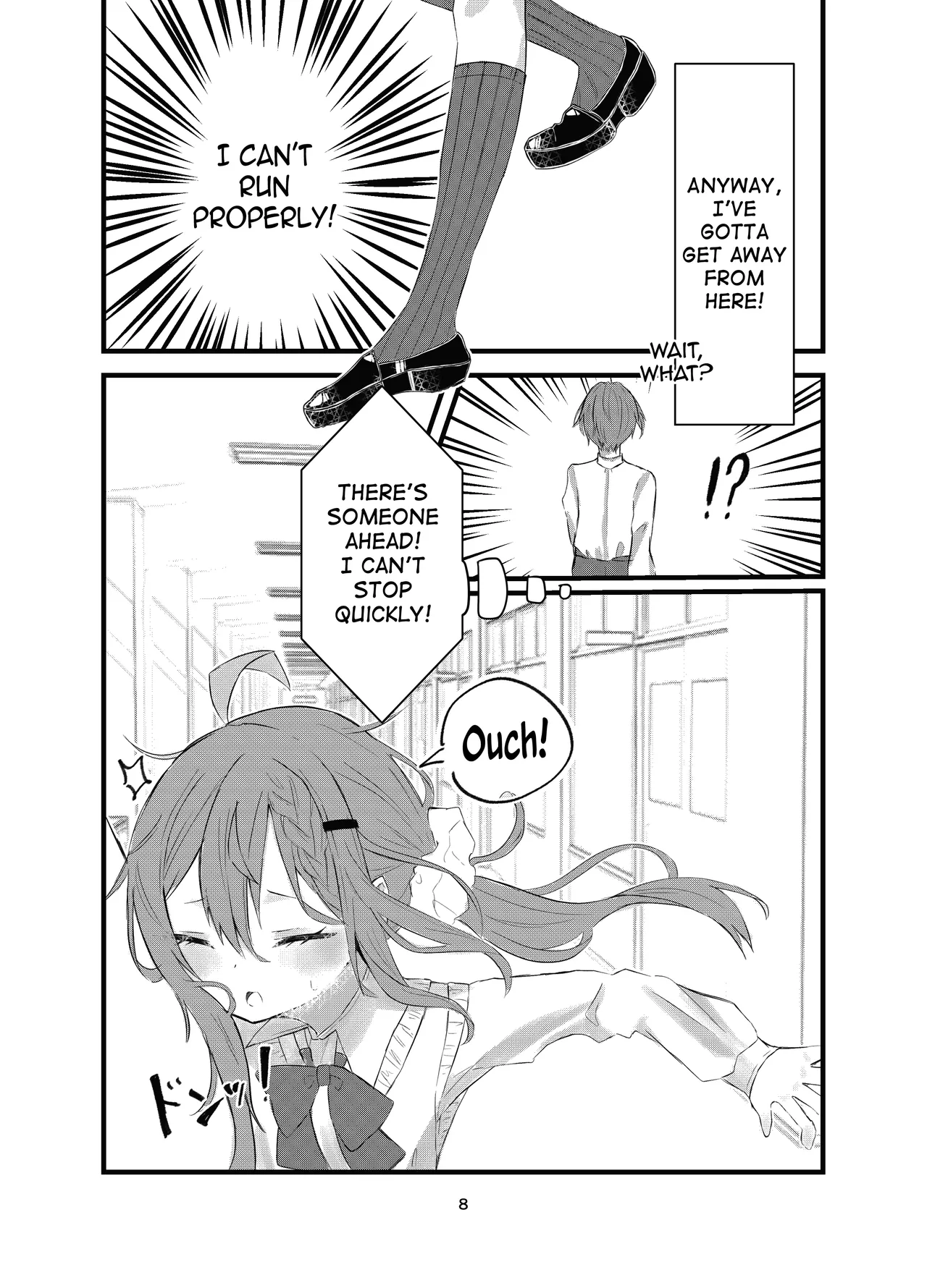 Gakkou de Suki na Hito ni Natte Tsunda Hanashi | A story about turning into my crush at school and being stuck in her body page 8 full