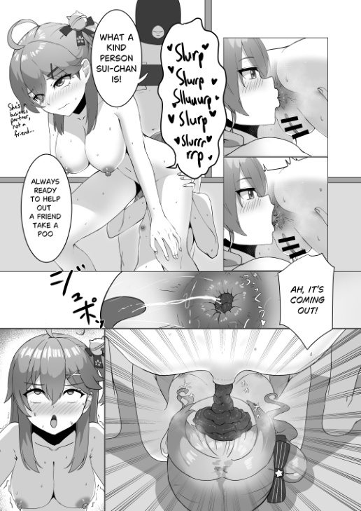 Extreme Scat Photoshoot -Mikometto Edition- page 10 full