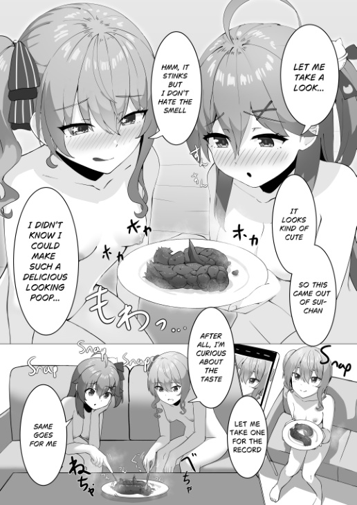 Extreme Scat Photoshoot -Mikometto Edition- page 7 full