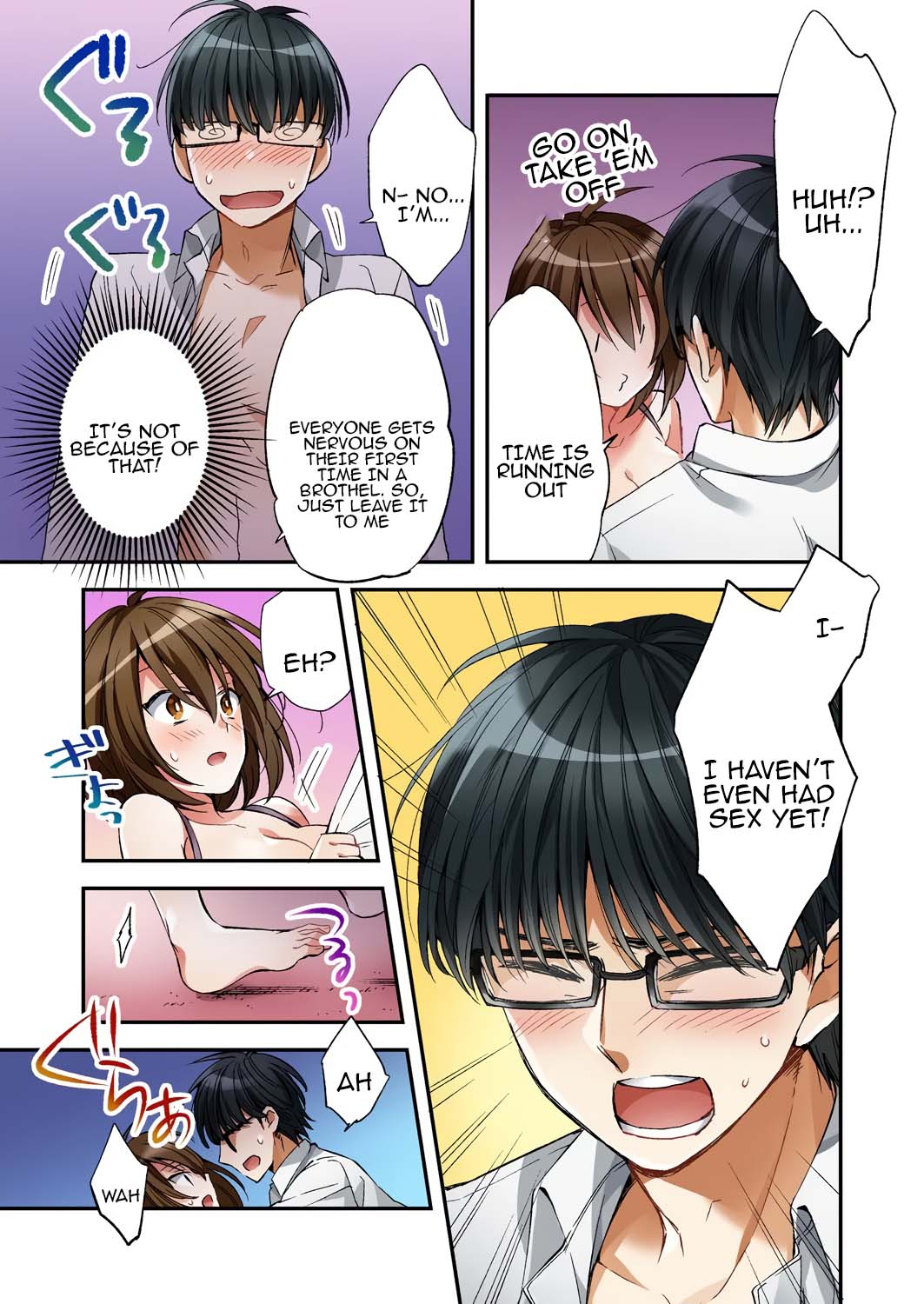 Fuuzokujou to Boku no Karada ga Irekawatta node Sex Shite mita 1 | My body was swapped with a prostitute's, so I tried having sex 1 page 9 full
