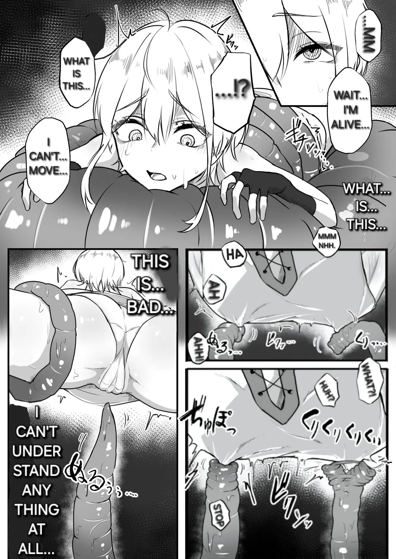 An adventurer who got captured by tentacles due to her own mistakes page 7 full