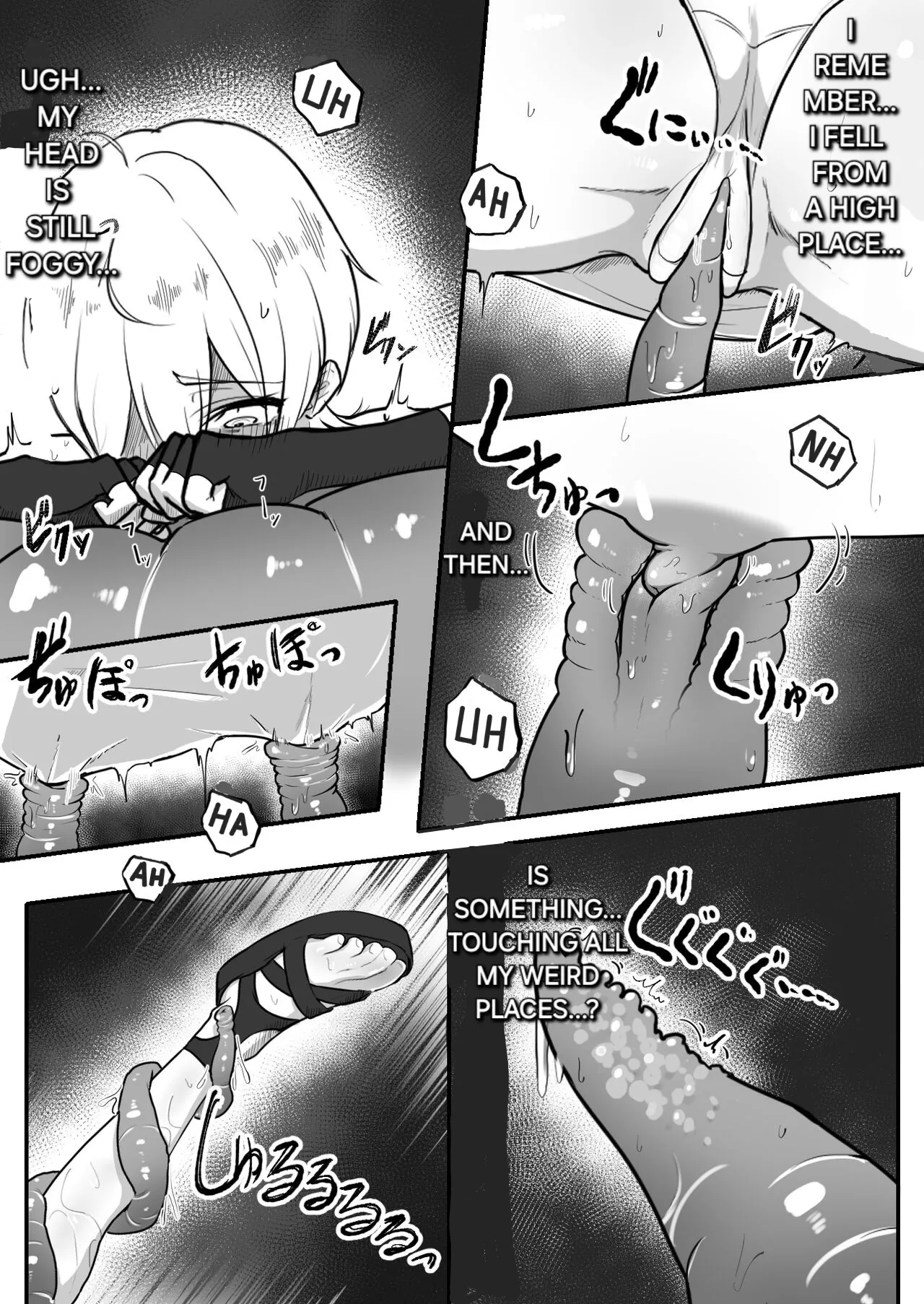 An adventurer who got captured by tentacles due to her own mistakes page 8 full