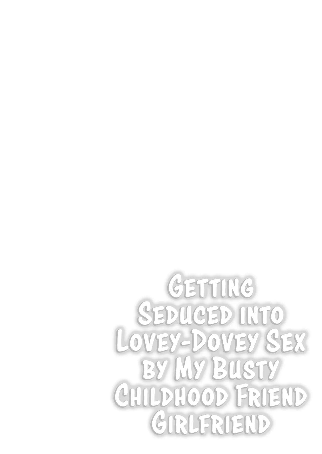 Kyonyuu Osananajimi Kanojo ni Yuuwaku sarete Icha Love Oho Ecchi suru Hanashi | Getting Seduced into Lovey-Dovey Sex by My Busty Childhood Friend Girlfriend page 3 full