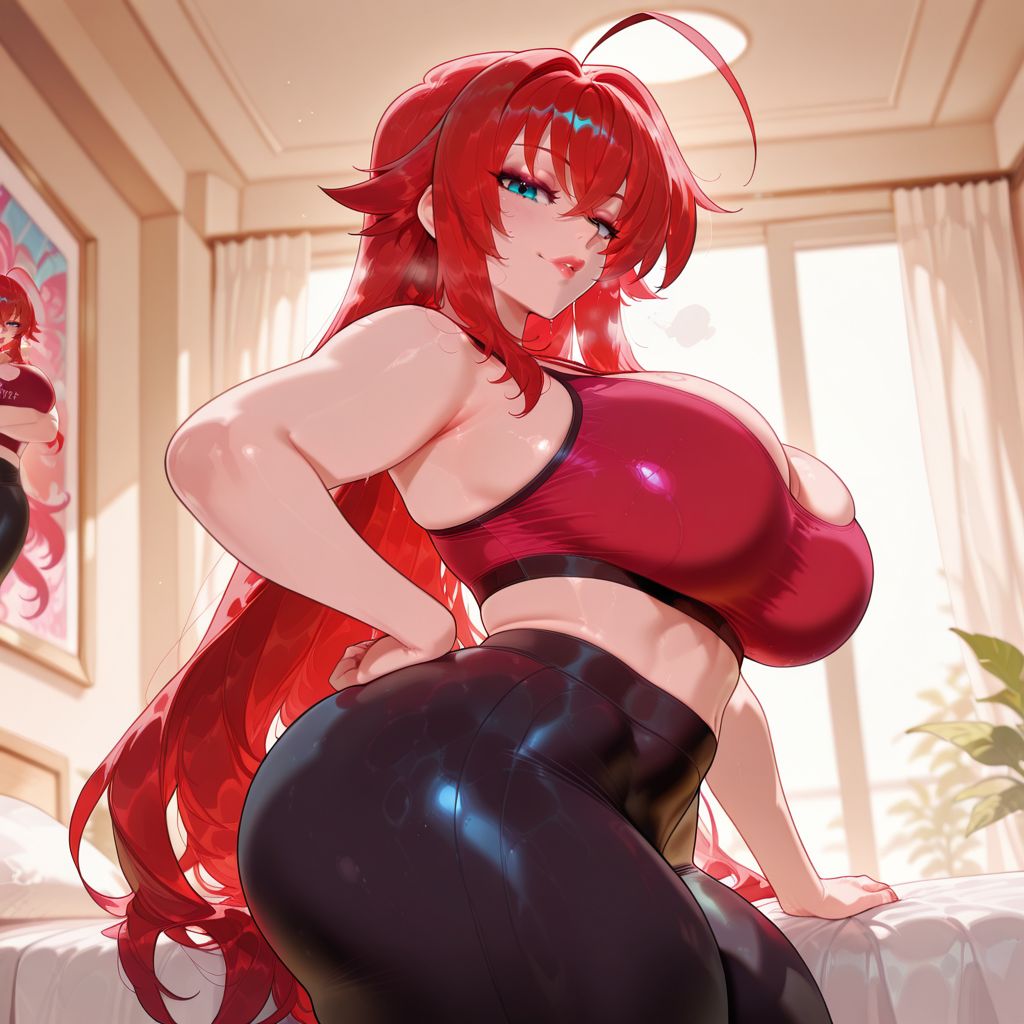 Rias Gremory Gym septerna ai generated page 4 full