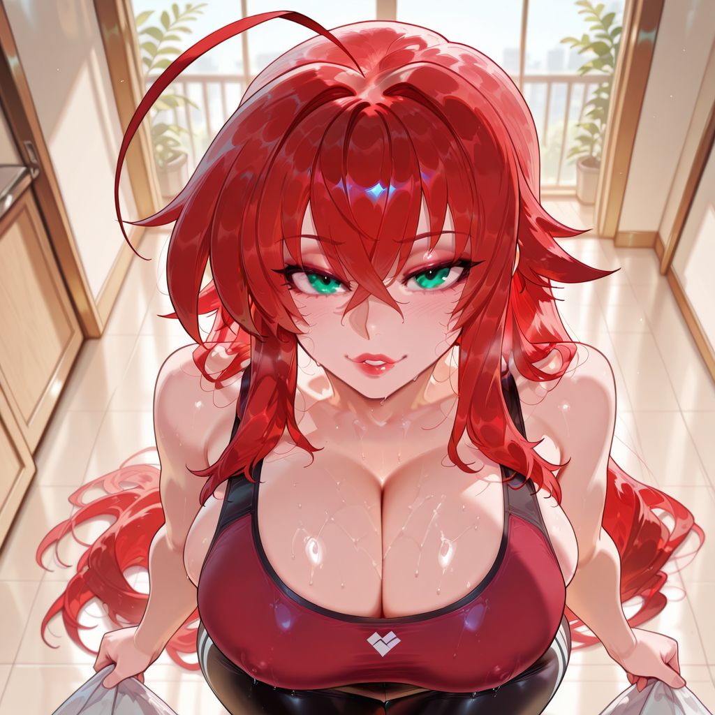 Rias Gremory Gym septerna ai generated page 9 full