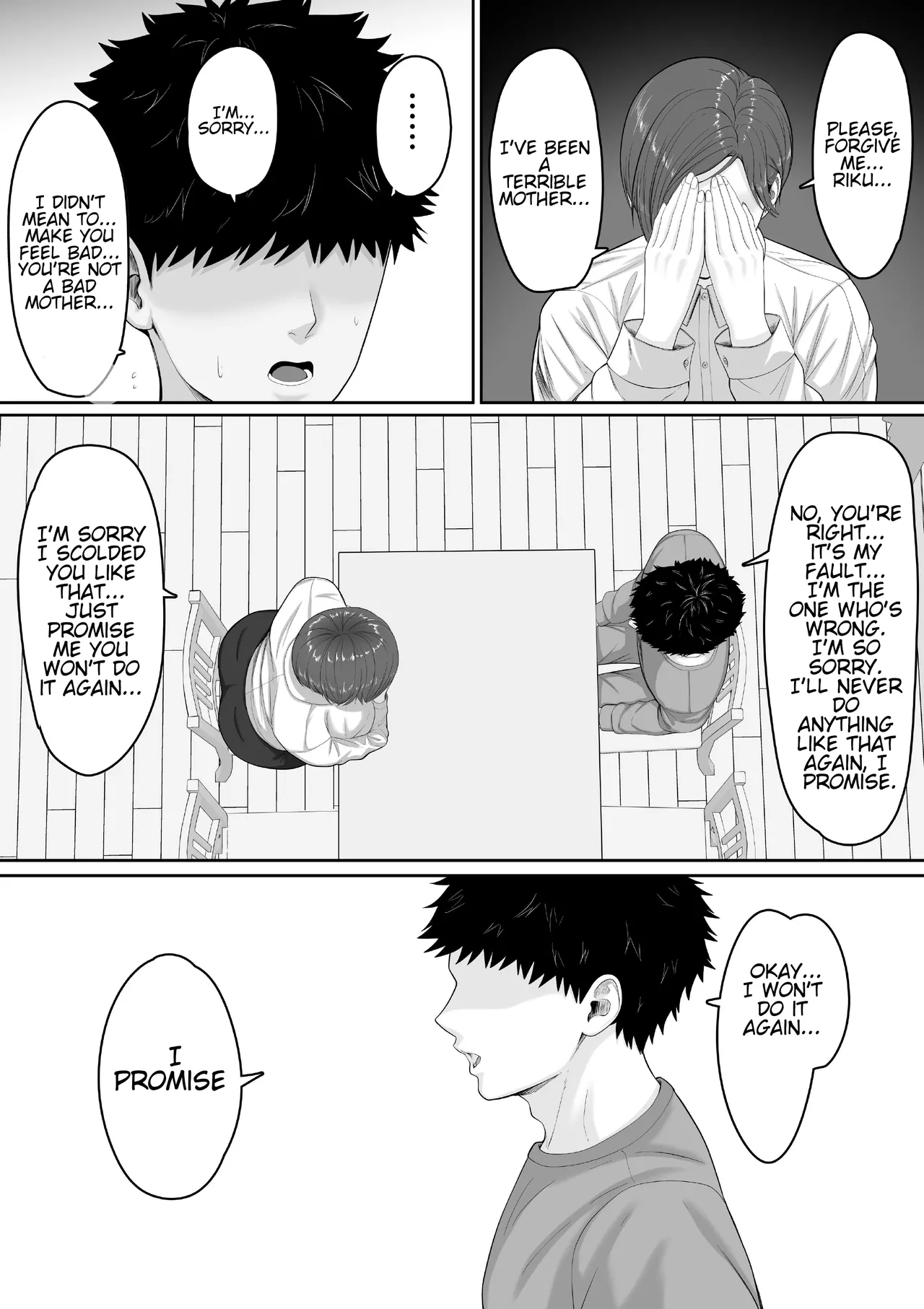 The story of how my seriously huge-breasted police sergeant mom milked my dick with her pussy. page 8 full