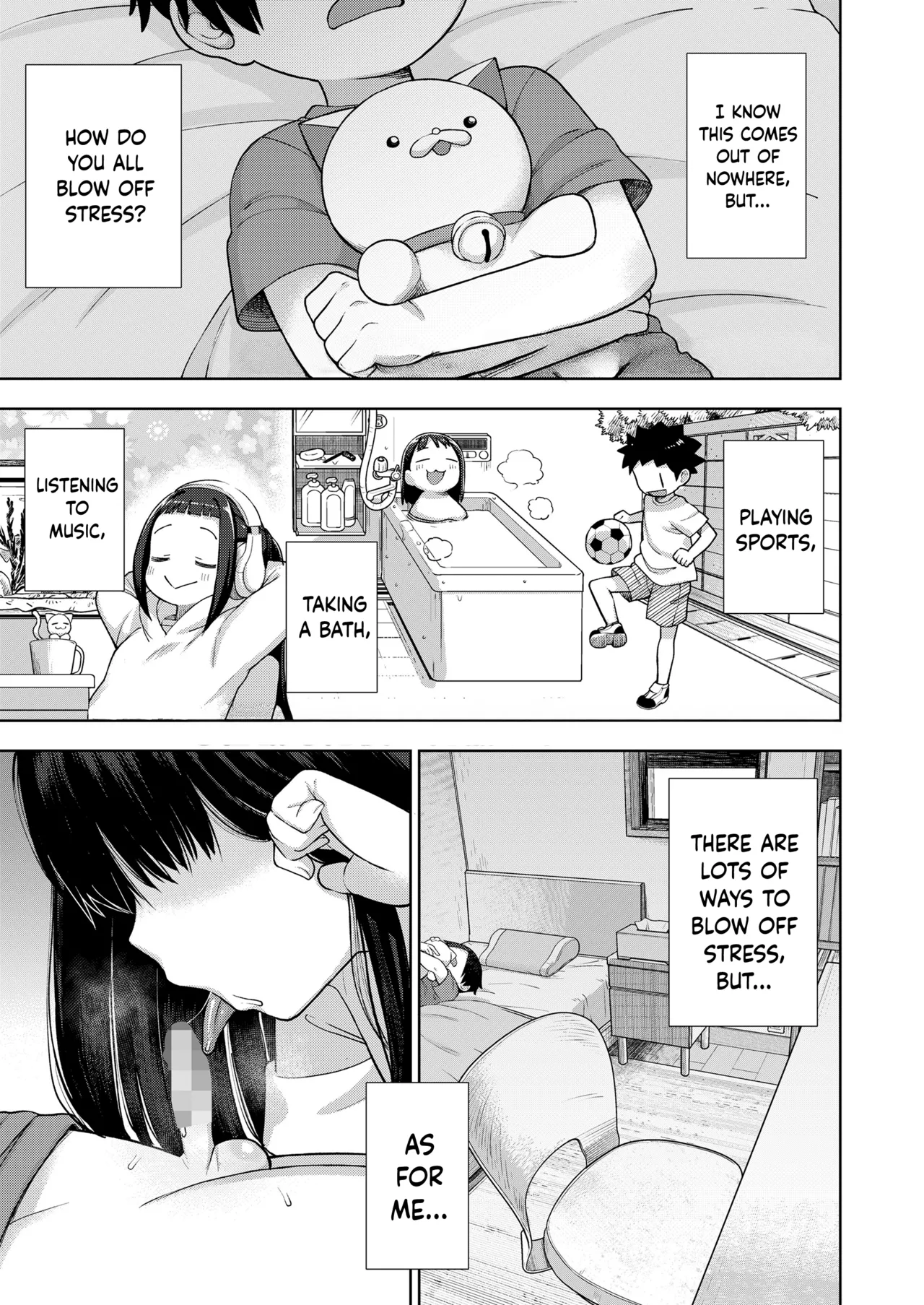 Watashi no Sutoresu Hassan-ho | My Stress Relief Method page 1 full