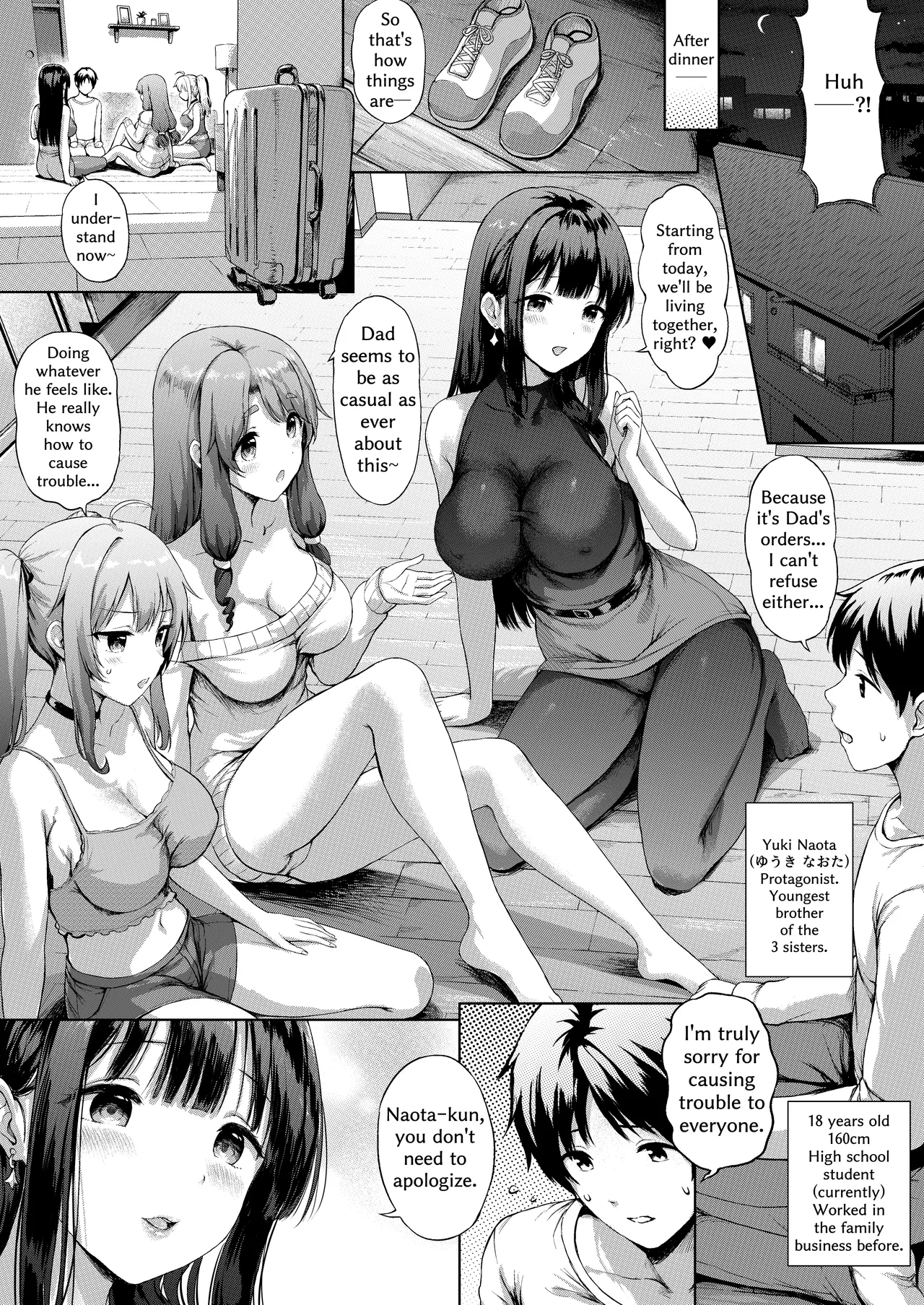 Three Sisters Manga page 5 full