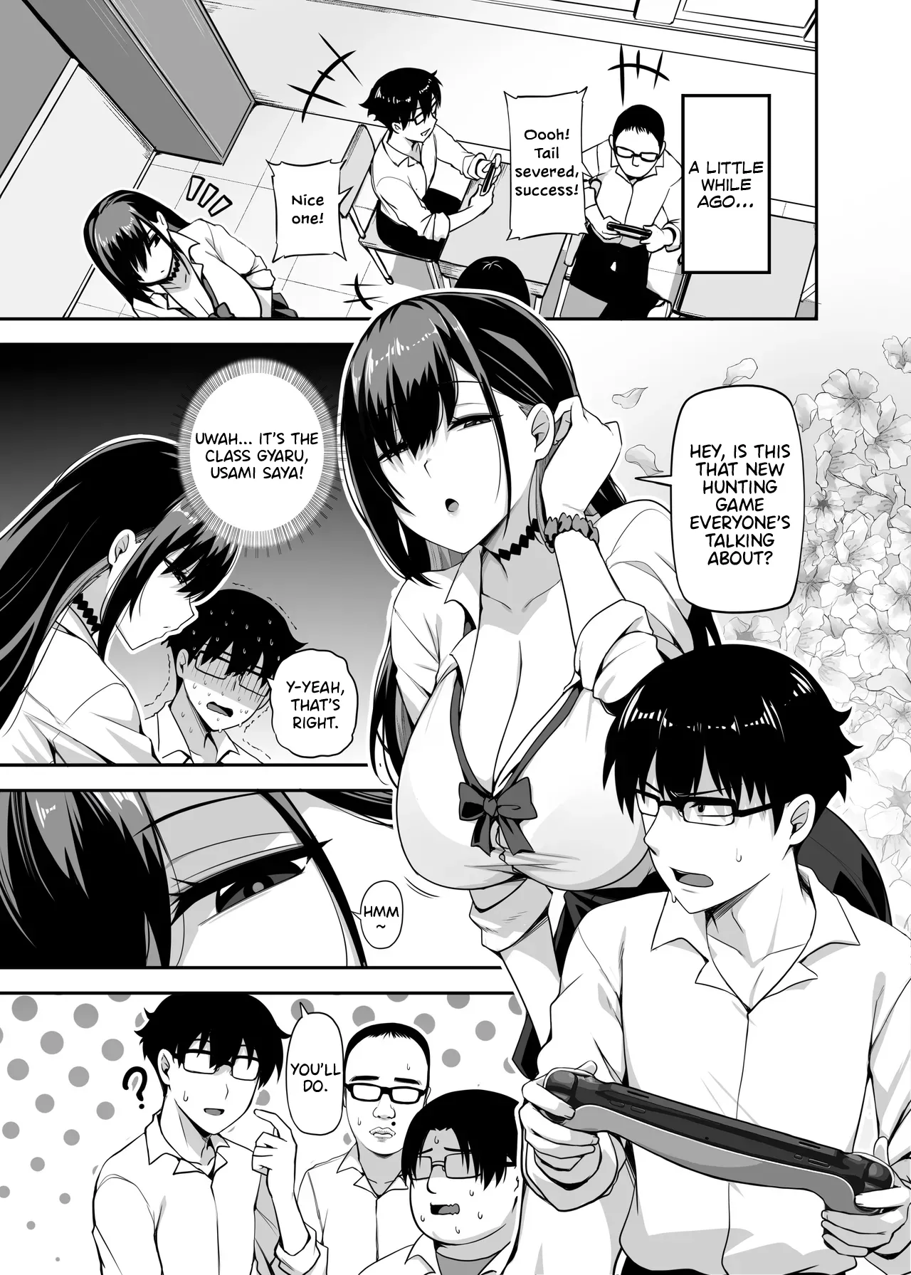 Class no Gal ga Uchi ni Kite, Issho ni Hunting Action Yattemita Ken | That time Gal from my class came over and we tried out A Hunting Game together. page 4 full