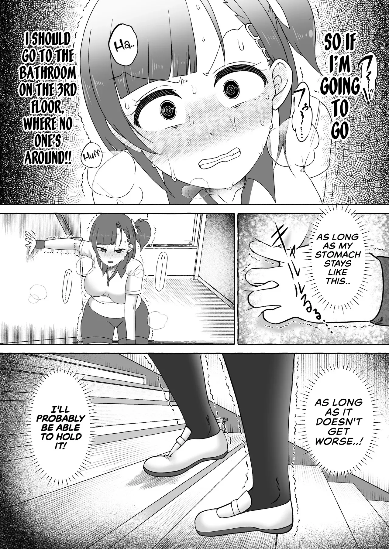 Midoribashi Sumire Tadaima Unko Gaman-chū page 10 full
