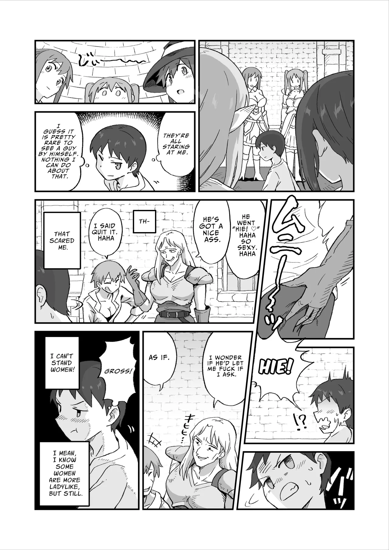 犯されダンジョン〜女性優位の世界でモンスターや冒険者に搾られる〜 | FUCK DUNGEON ~Cumsqueezed by Monsters and Adventurers in a Femdom World~ page 3 full