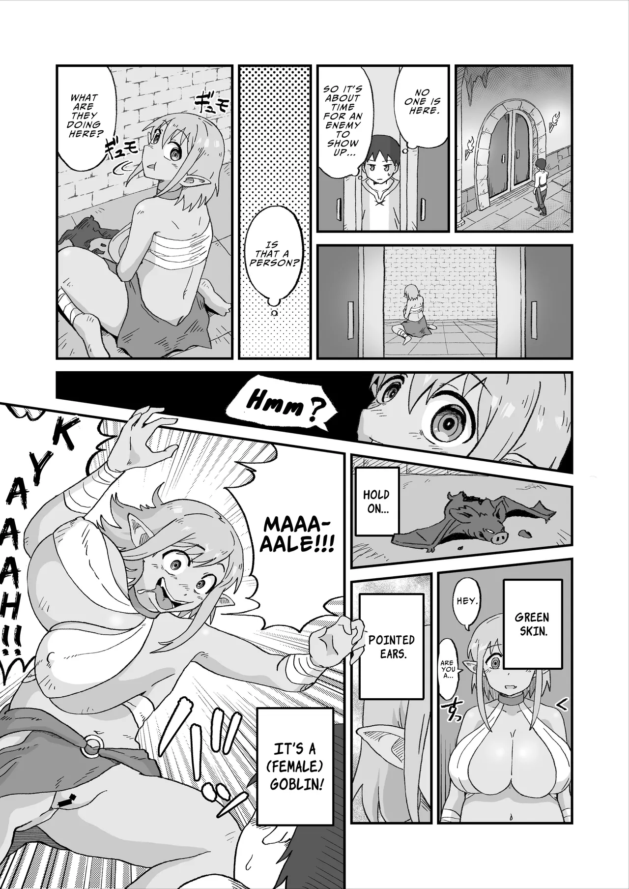 犯されダンジョン〜女性優位の世界でモンスターや冒険者に搾られる〜 | FUCK DUNGEON ~Cumsqueezed by Monsters and Adventurers in a Femdom World~ page 9 full