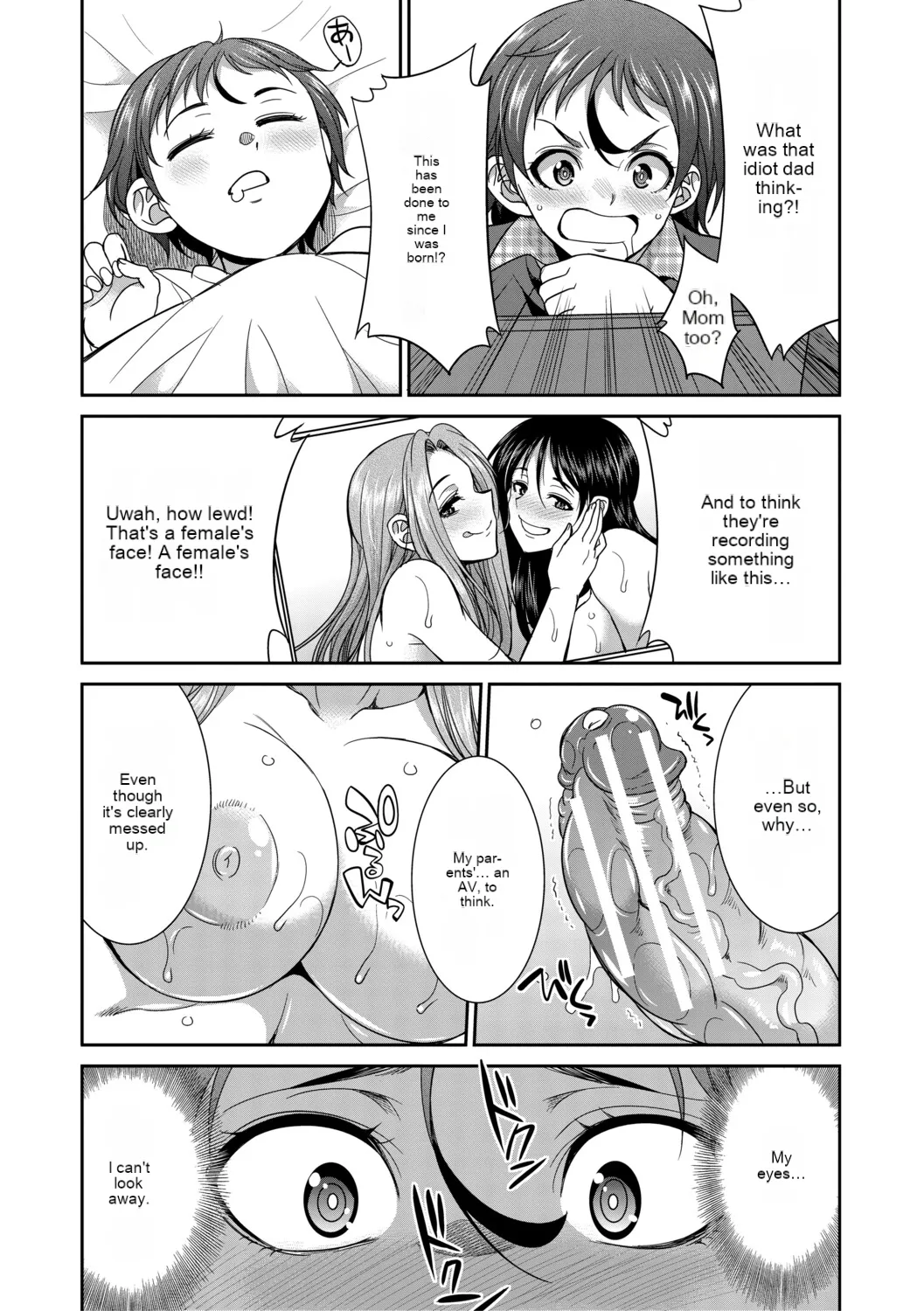 Futanari schoolgirl and her dorm mother...♡ Ch3.5 page 5 full