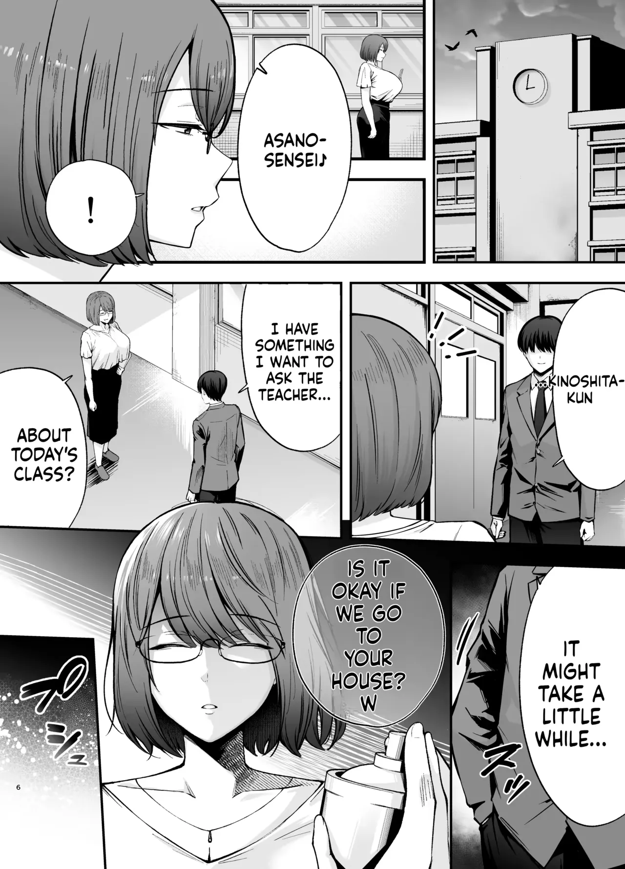 Submission Classroom: Do Whatever You Want to Your Classmates with Aphrodisiac Gas 3 page 5 full