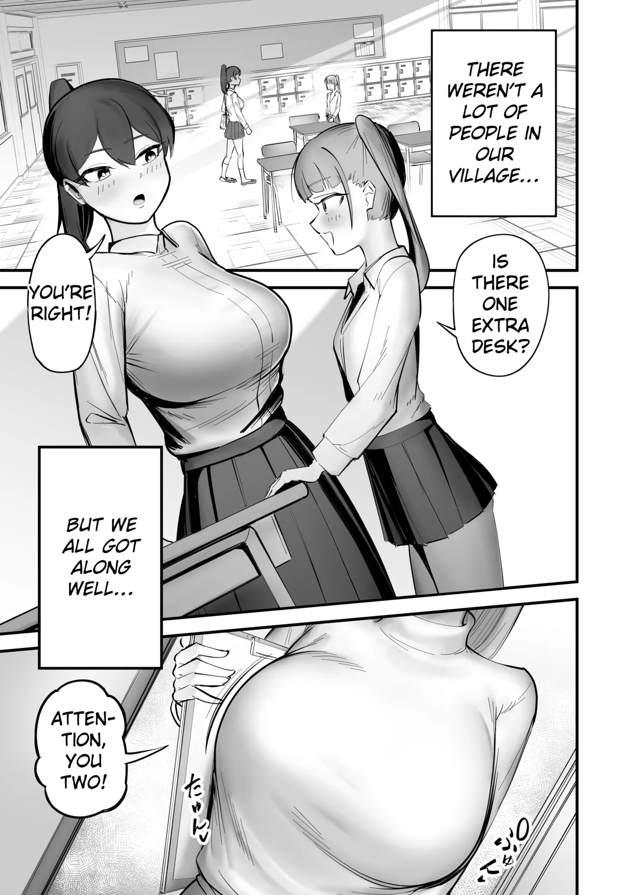 Nodoka na Inaka ni Futanari ga Kite Zenbu Bukkowareta Hanashi page 3 full