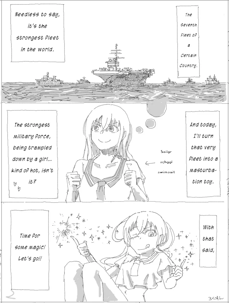 Kyodai Musume Jii #4 | Giantess Masturbation 4 page 2 full