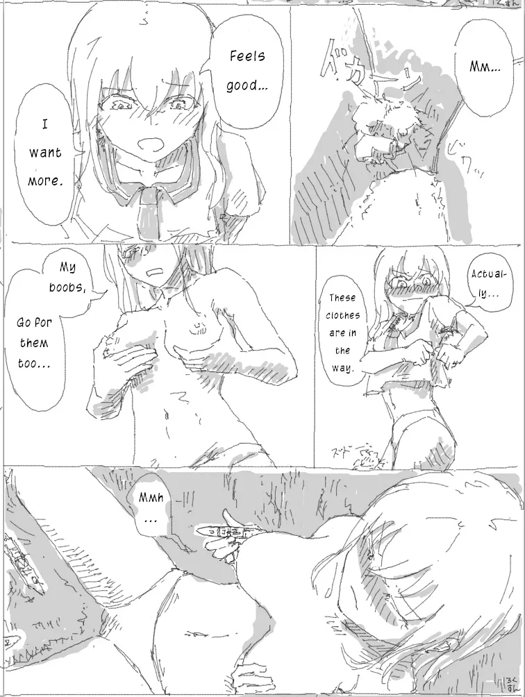 Kyodai Musume Jii #4 | Giantess Masturbation 4 page 7 full