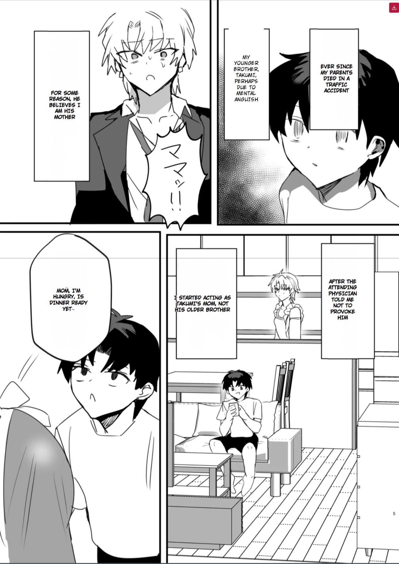 Yankee boy becomes mother of younger brother. And then she falls in love! page 3 full