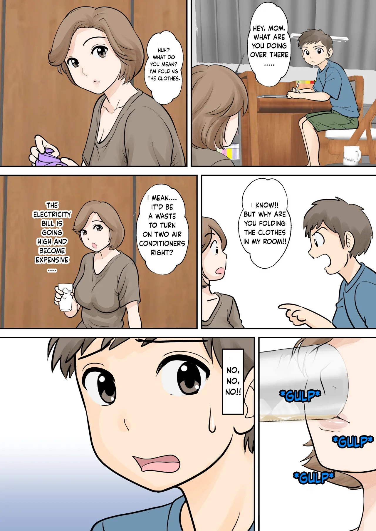 Mother and Child Living Together Chapter 2 : Puberty page 4 full
