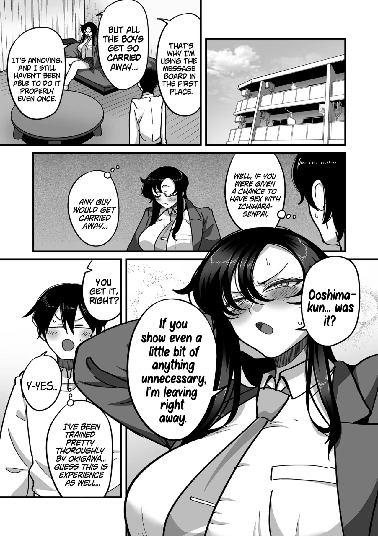 School Prostitution Journal  - Chapter 3: The School's Number One Beauty, Ichihara-senpai page 3 full