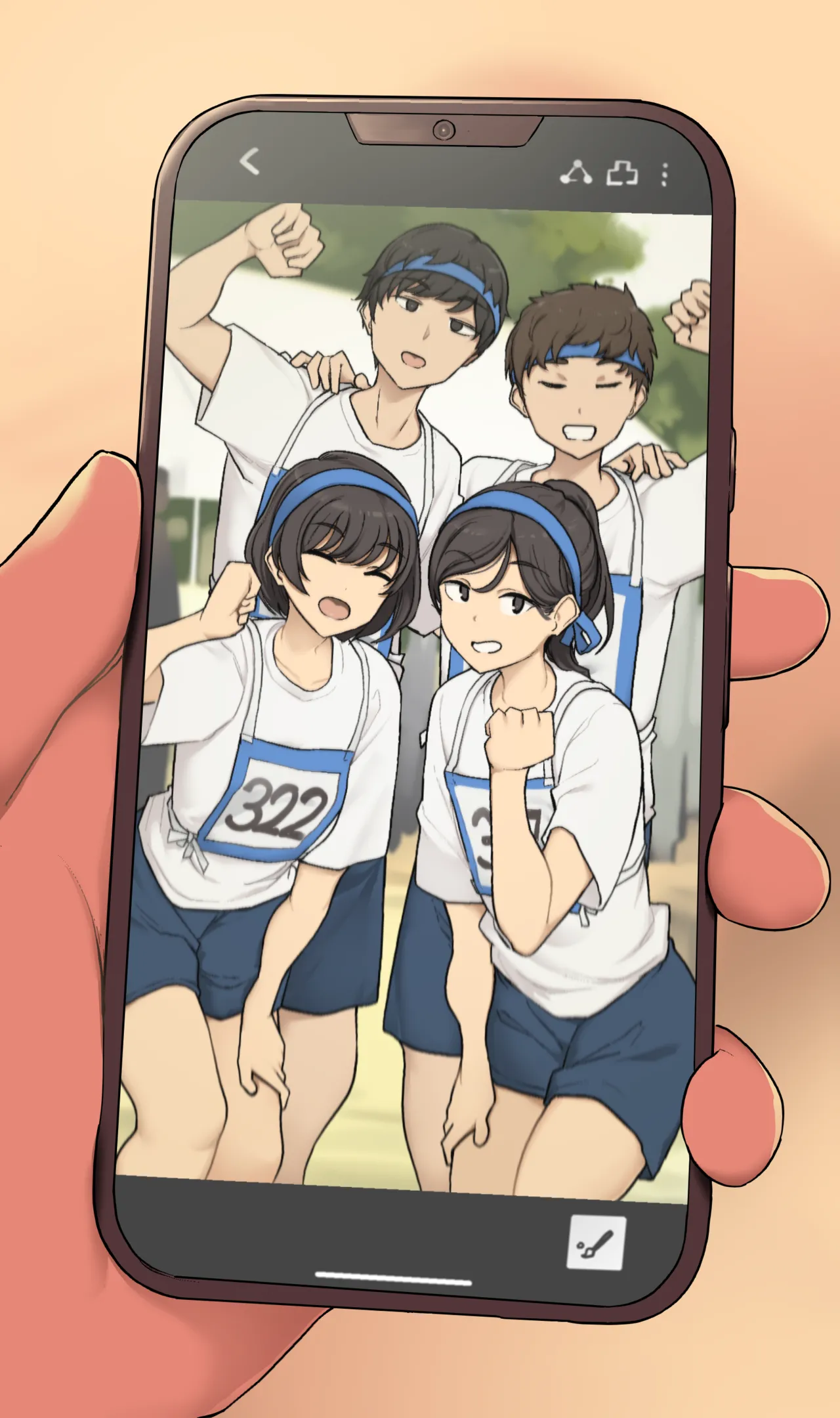 Meruhen kirakira deto no ado ni otagai motome au dake no honki sekkusu suru ichinichi page 7 full