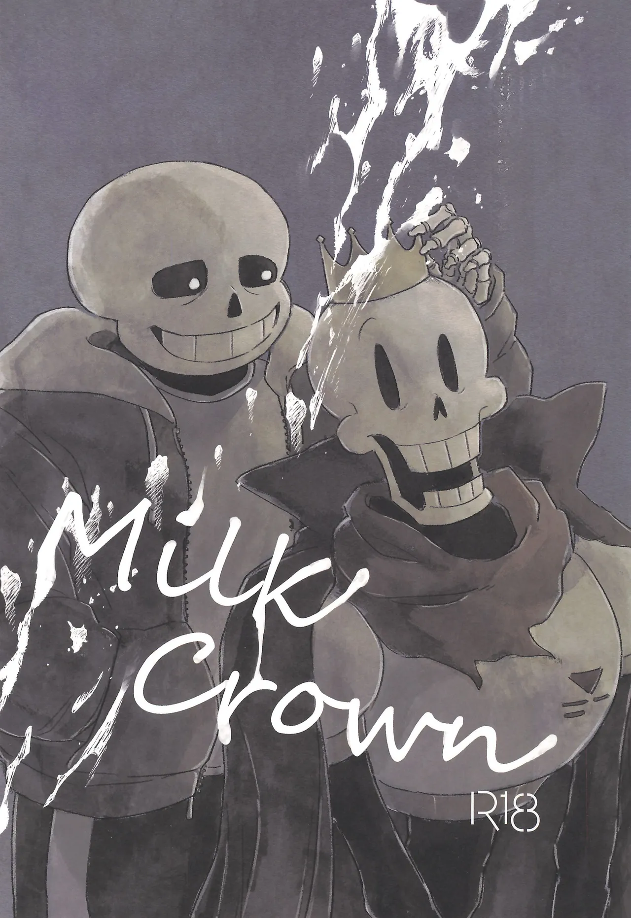 Milk Crown page 1 full