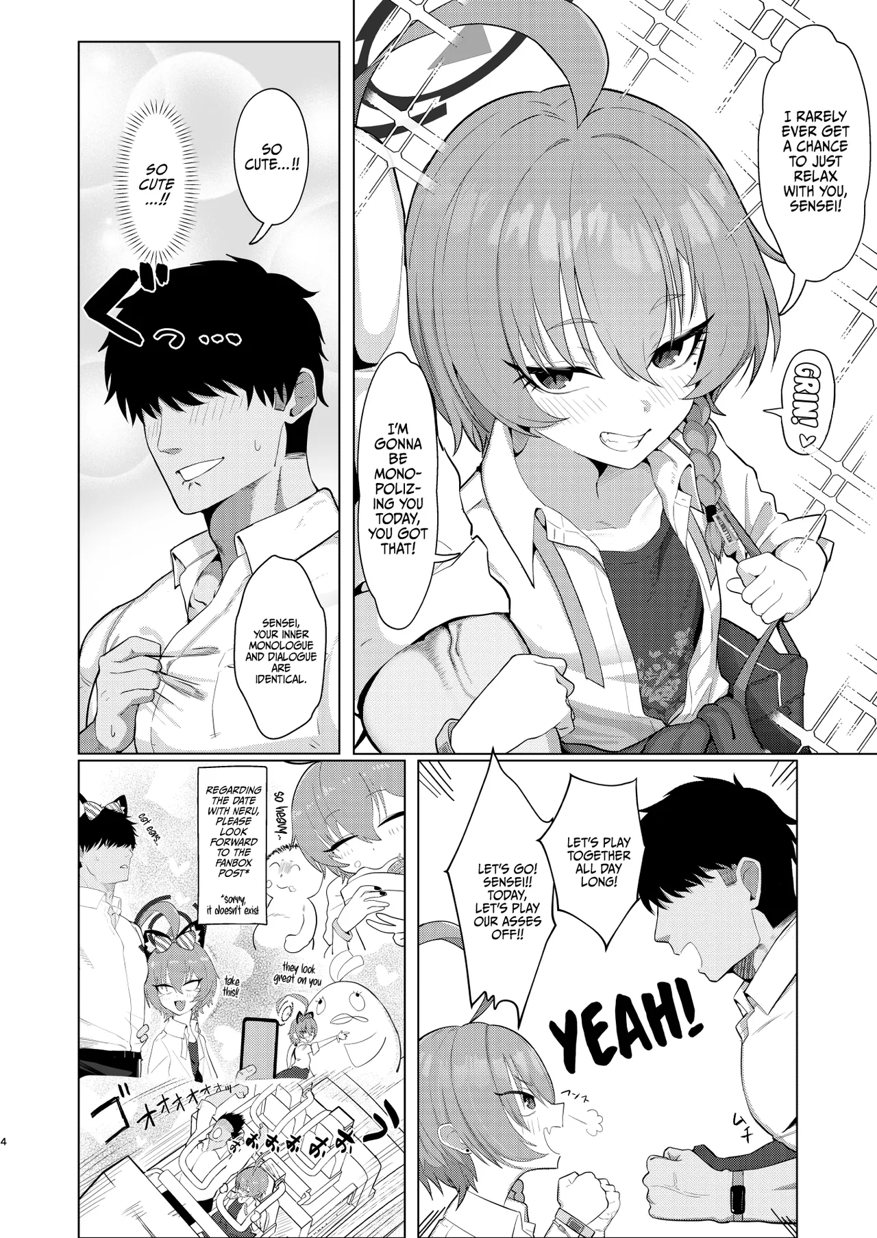 Neru to Date shite Icha Love Sex Hon / Book About Going On A Date And Having Sex With Neru page 3 full