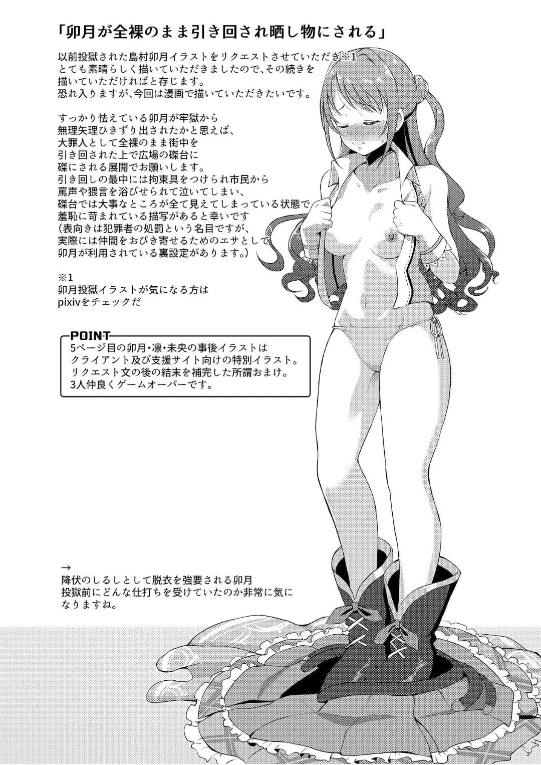 (My Best Friends 14) [ガジランド (ガジラビュート)] Comic Commission (アイドルマスターシンデレラガールズ) [DL版] Hentai - Raw  13