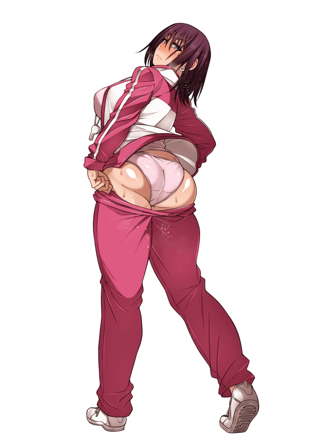 Tsugou no Ii Mesu Otsubone Taiiku Kyoushi Hen Part 1 & 2 + bonus art page 4 full