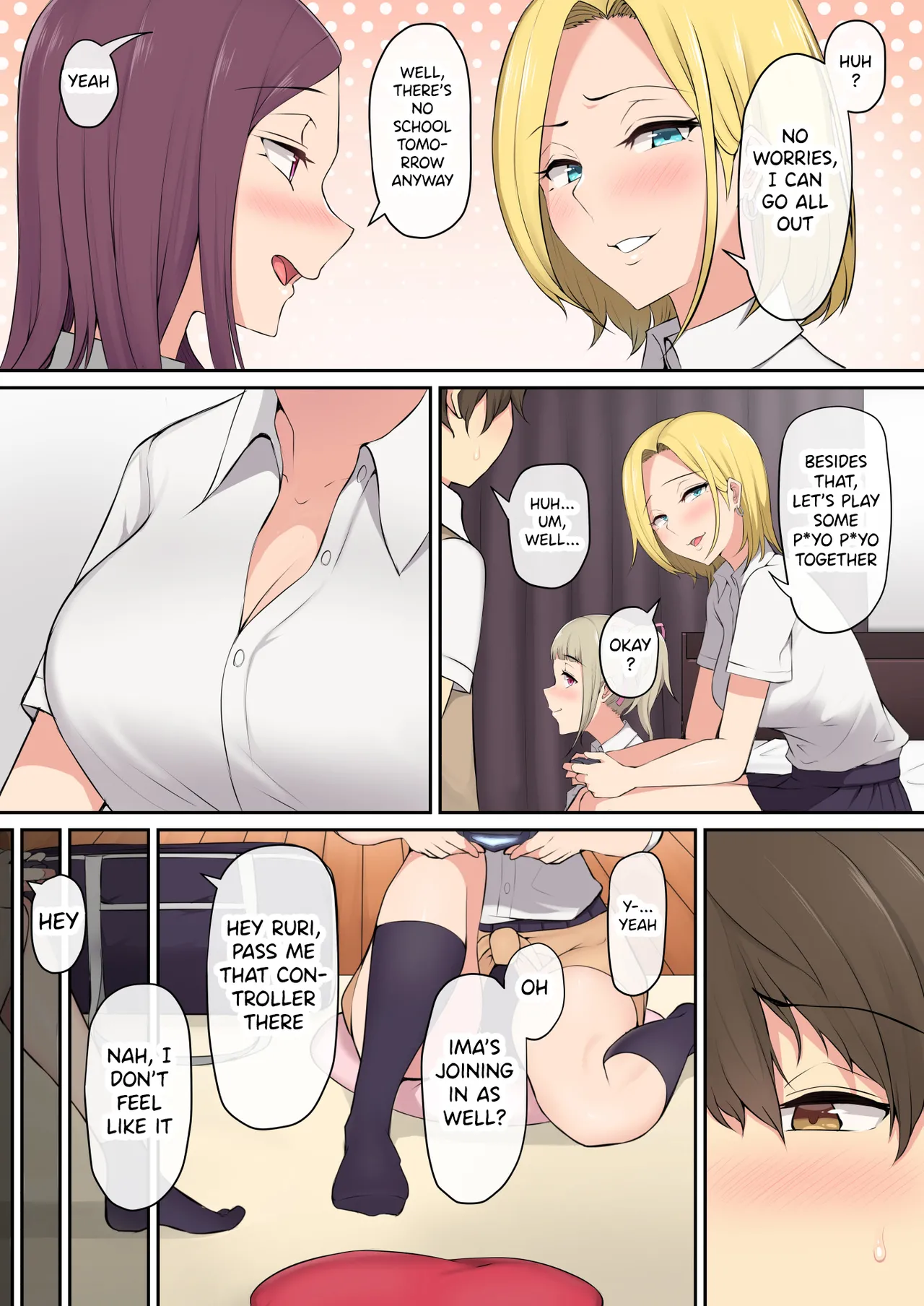 Imaizumin-chi wa Douyara Gal no Tamariba ni Natteru Rashii 1 | Imaizumi Brings All the Gyarus to His House 1 page 4 full