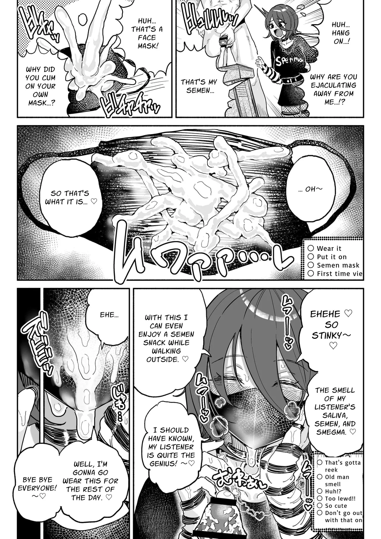 Chin Kagi Kei Haishinsha Isshuukan Chinkasu Zamen Seikatsu | Dick Sniffin' Tuber's 1 Week Smegma Ridden Cumlife page 10 full