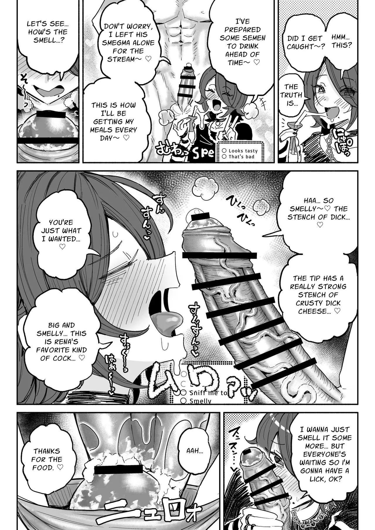 Chin Kagi Kei Haishinsha Isshuukan Chinkasu Zamen Seikatsu | Dick Sniffin' Tuber's 1 Week Smegma Ridden Cumlife page 4 full