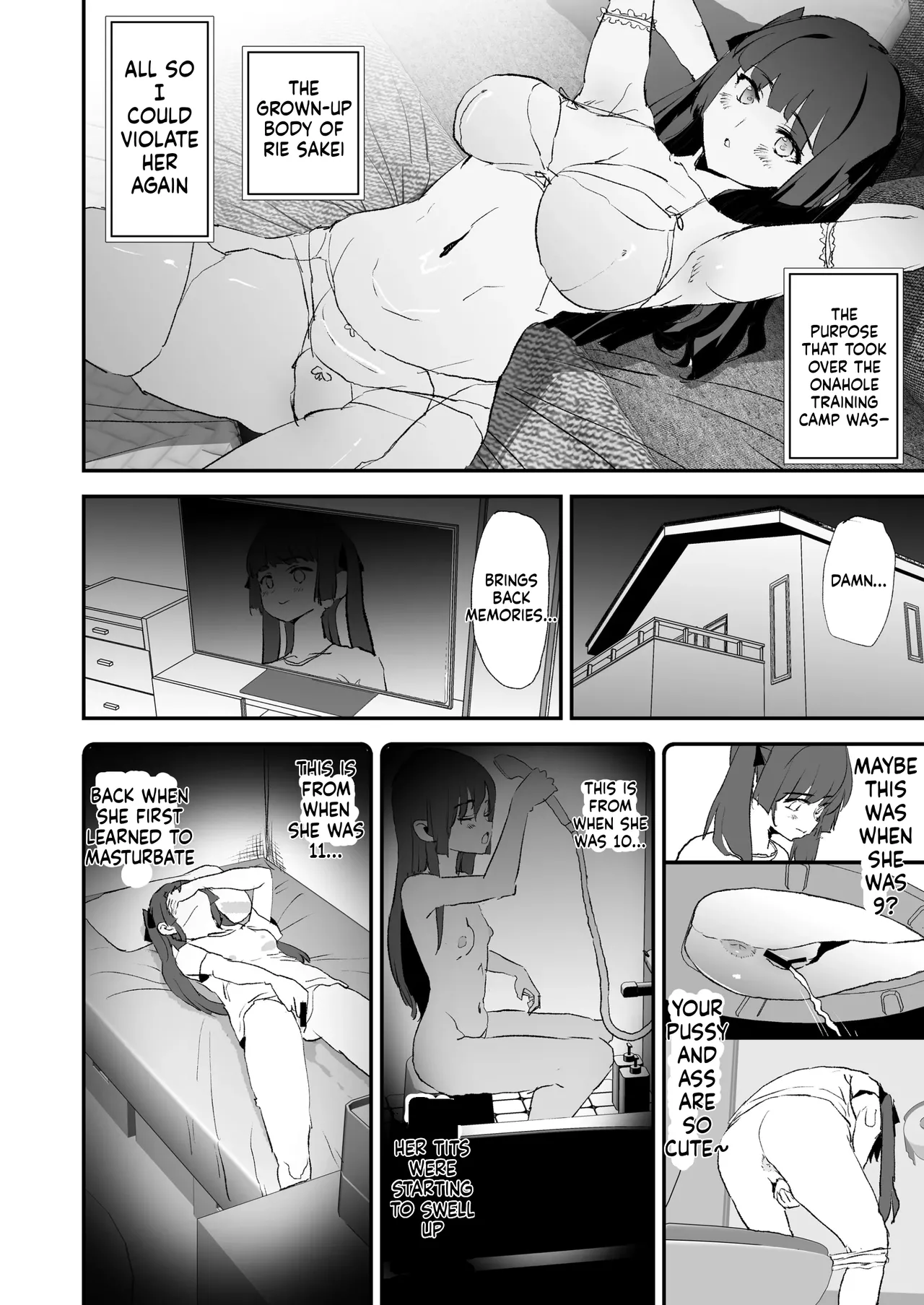 Onaho Gasshuku Dosukebe Interview Fukei Sankan! page 9 full