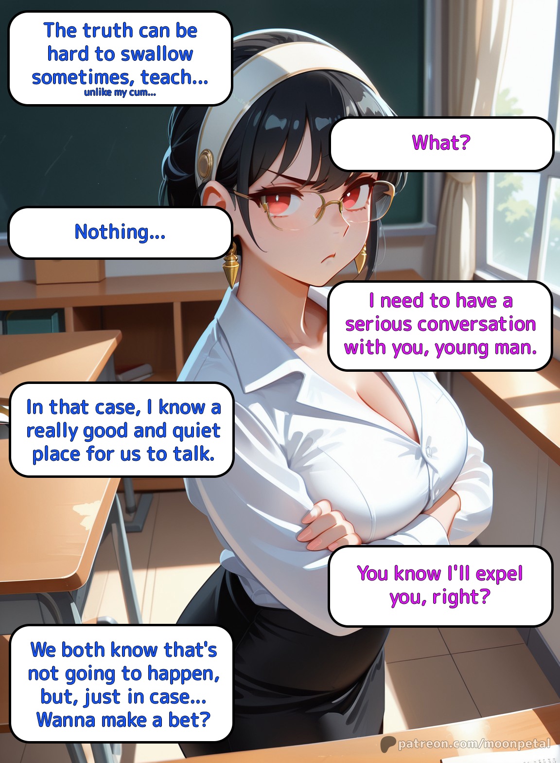 Wanna make a bet? ch. 4 - Yor Forger page 3 full
