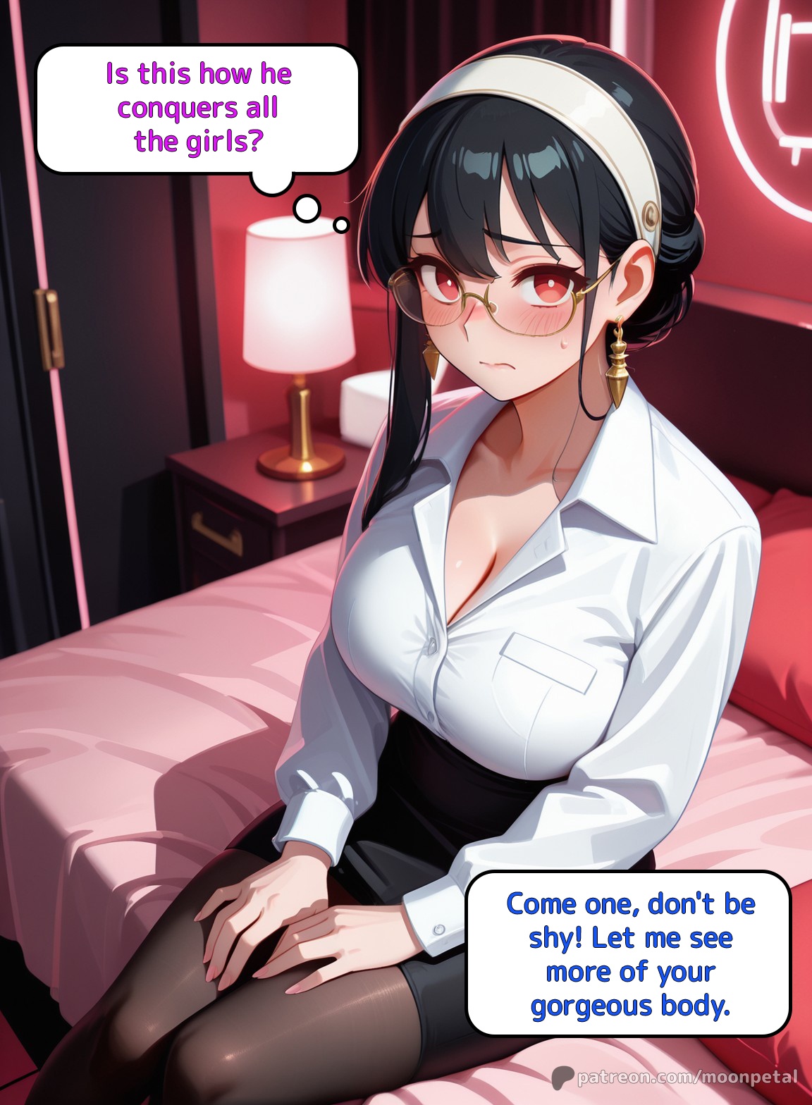 Wanna make a bet? ch. 4 - Yor Forger page 4 full