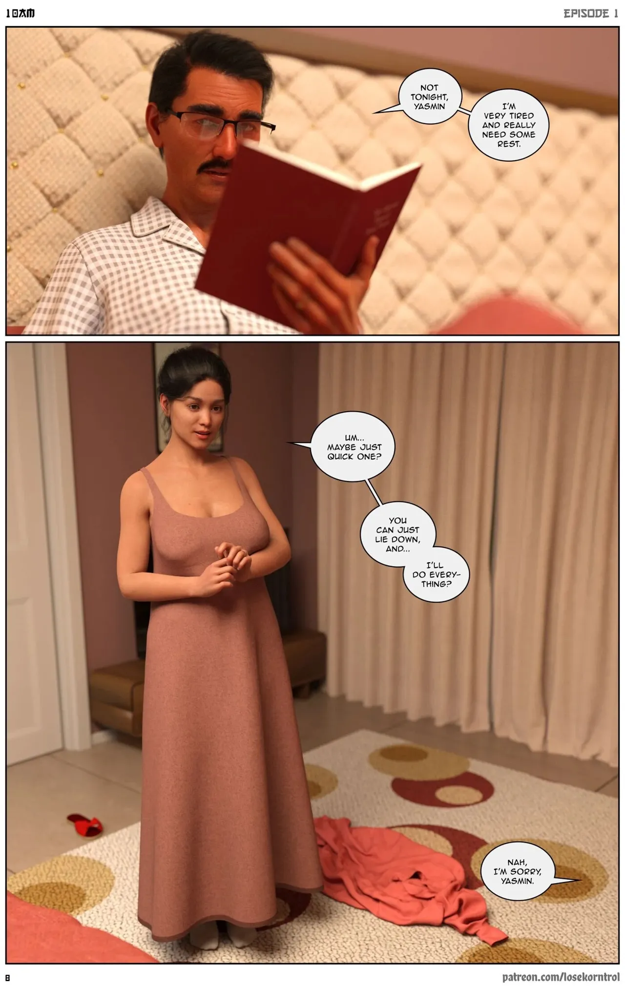 10 AM  - 1 - 8 ongoing page 9 full