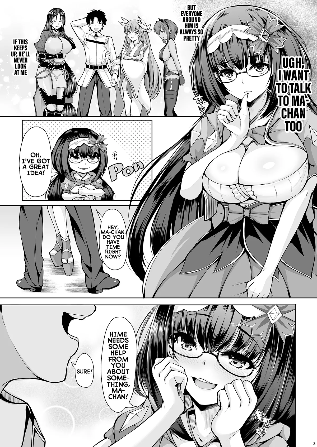 Whenever Osakabehime thinks about Master, her heart skips a beat page 2 full