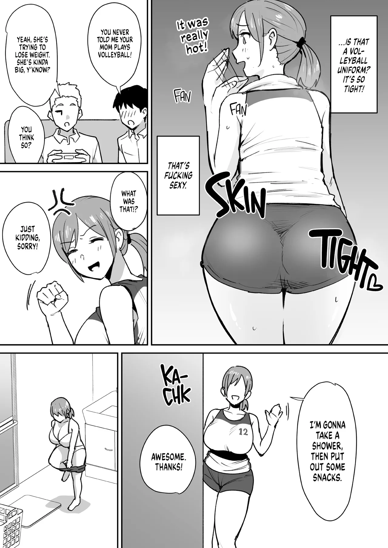 My Friend's Mom is Weak to a Huge Cock page 3 full