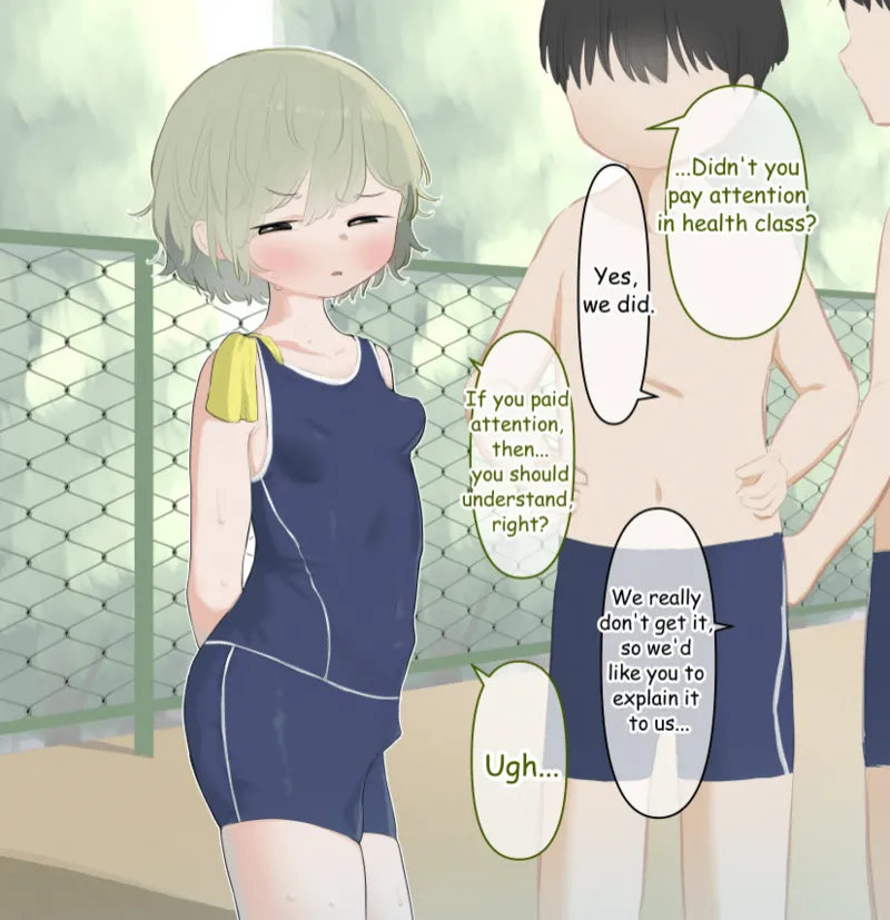 Clit ga Oukii Koto ga Suiei no Jugyou de Barechatta Onnanoko I Girl with large clit page 5 full