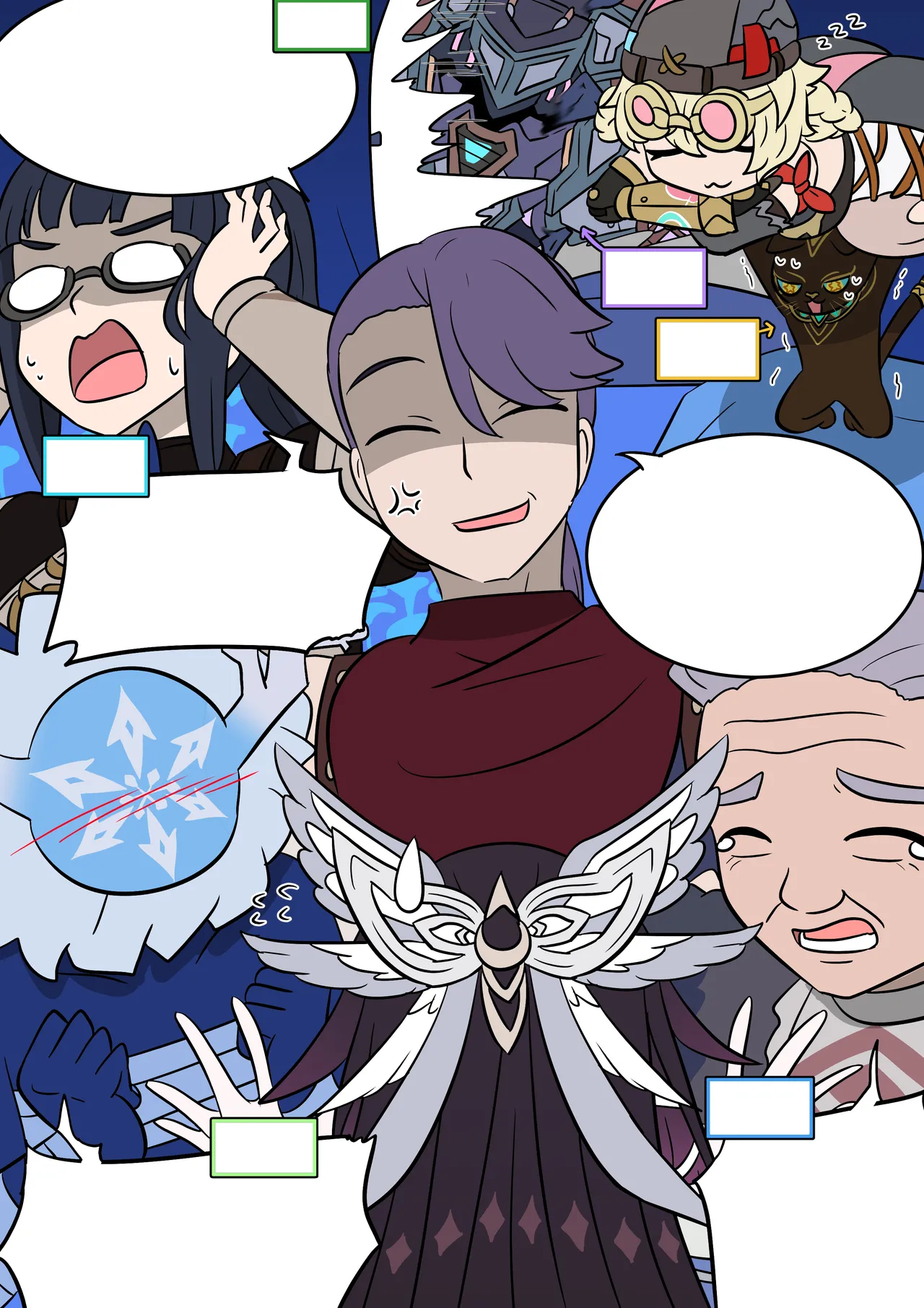 Columbina's Prank page 9 full