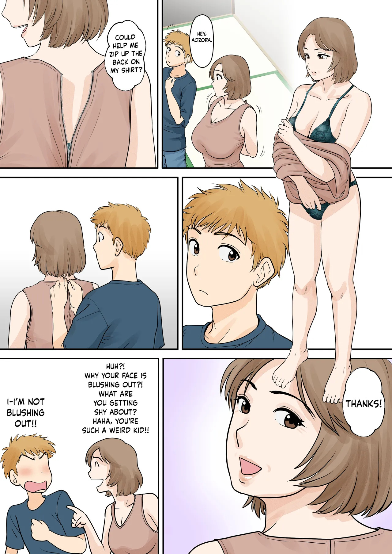 Mother and Child Living Together Chapter 4 : Forbidden Act page 4 full