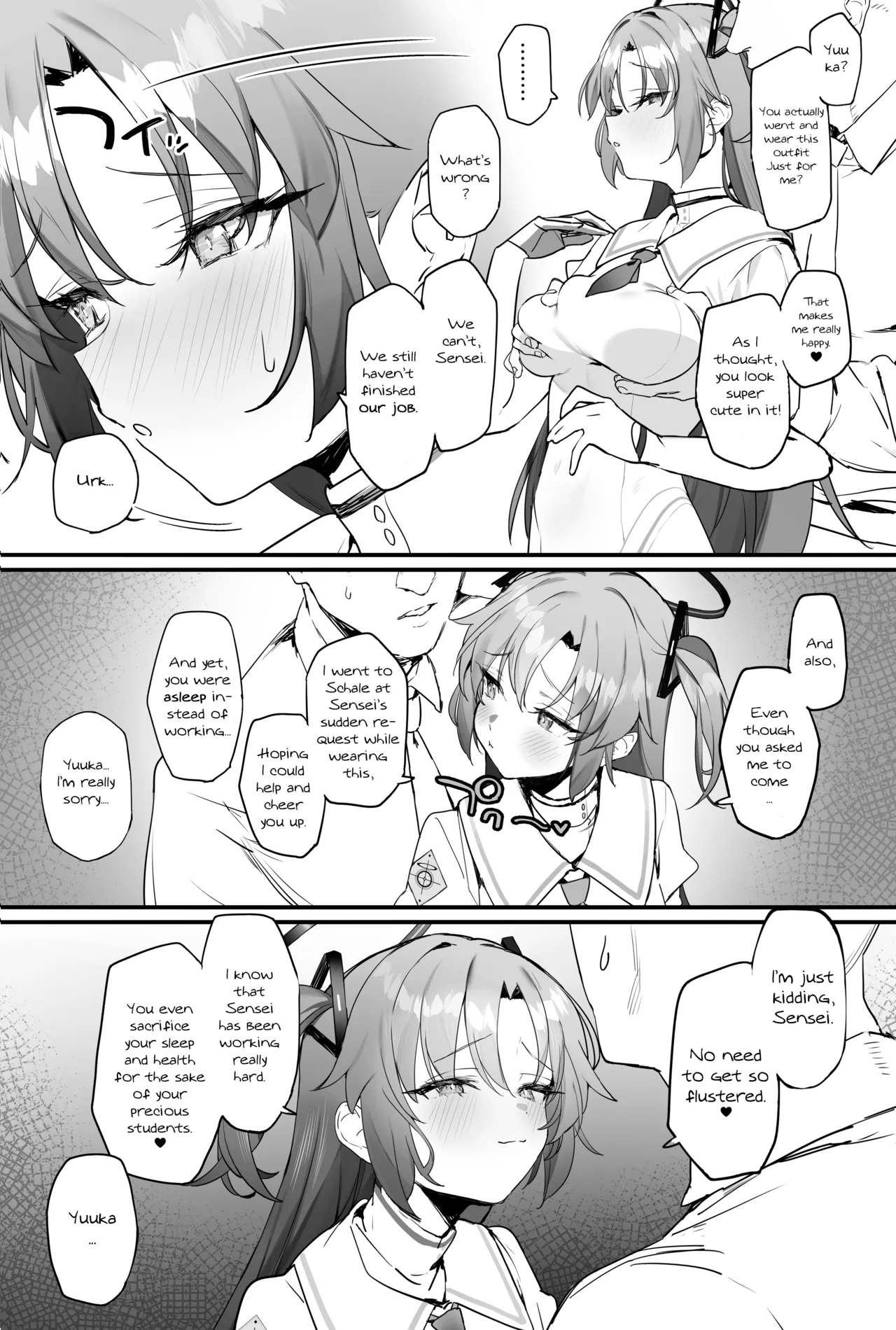 Yuuka-chan to Ichaicha Suru Hon | A book of getting lovey-dovey with Yuuka-Chan page 6 full