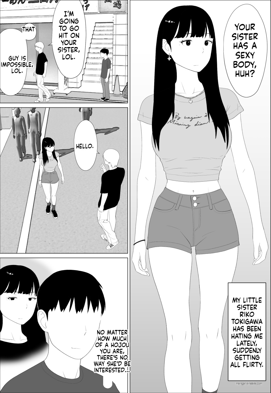 Your sister has such a sexy body, doesn't she? page 6 full