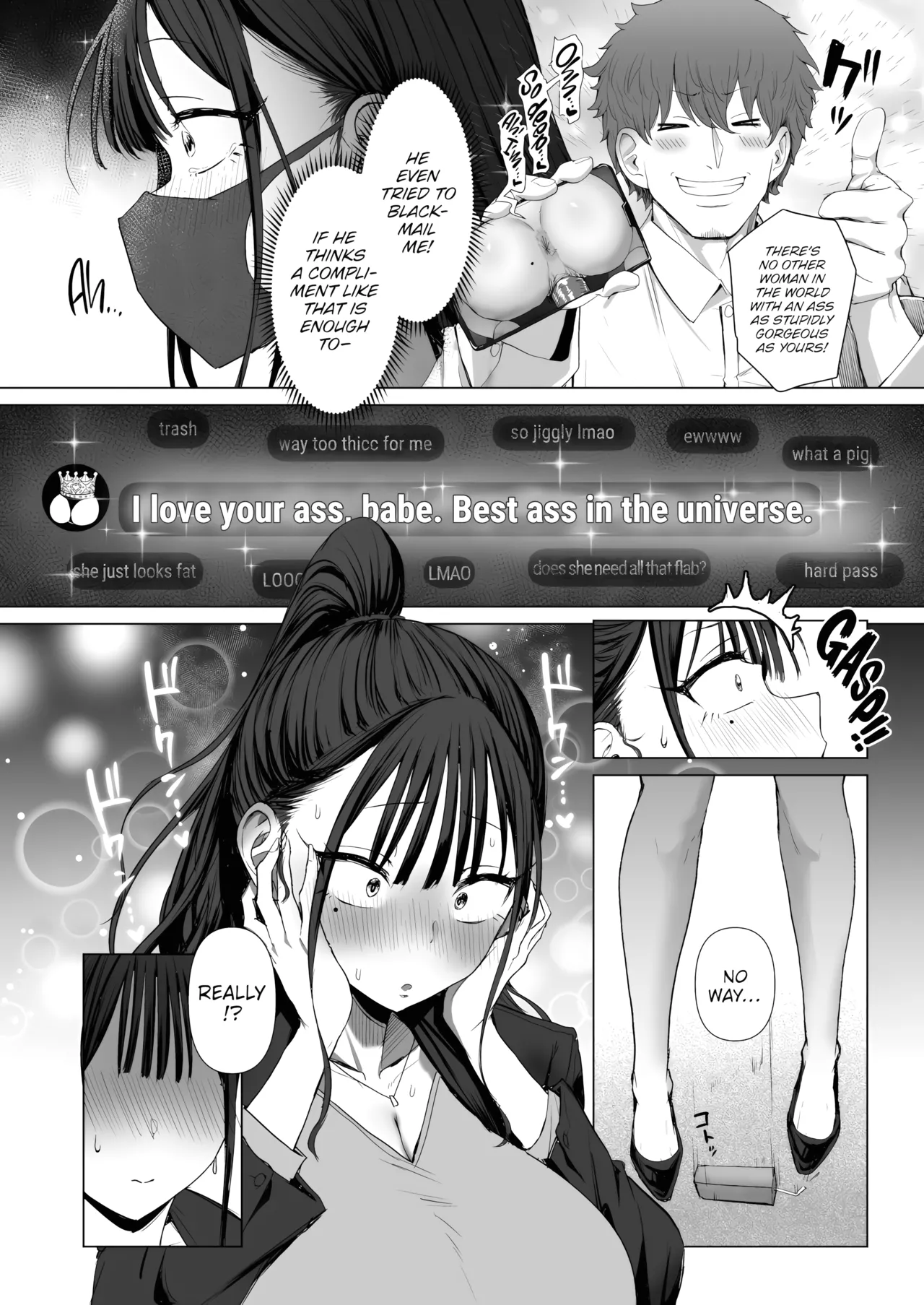 Blackmailing My Boss Using My Power To Recognize Women By Their Asses 2 page 10 full