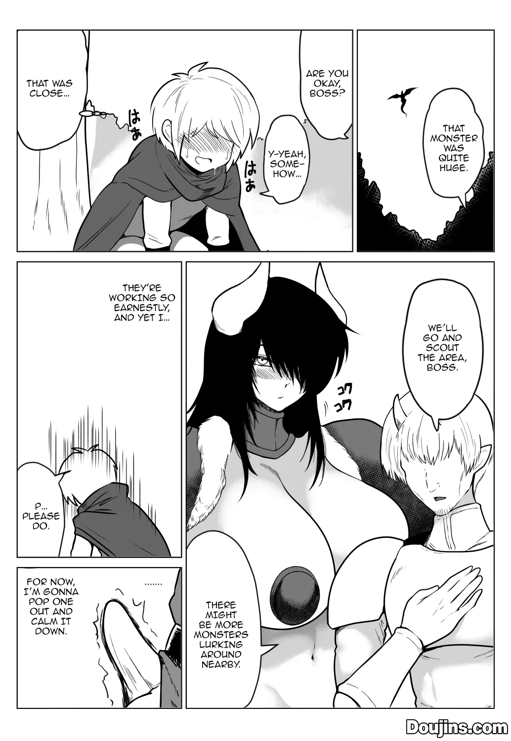Muchimuchi na Onna Senshi -san o Nemurasete Nakadashi suru Hanashi | Making The Buxom Female Warrior  Fall Asleep To Creampie Her page 8 full