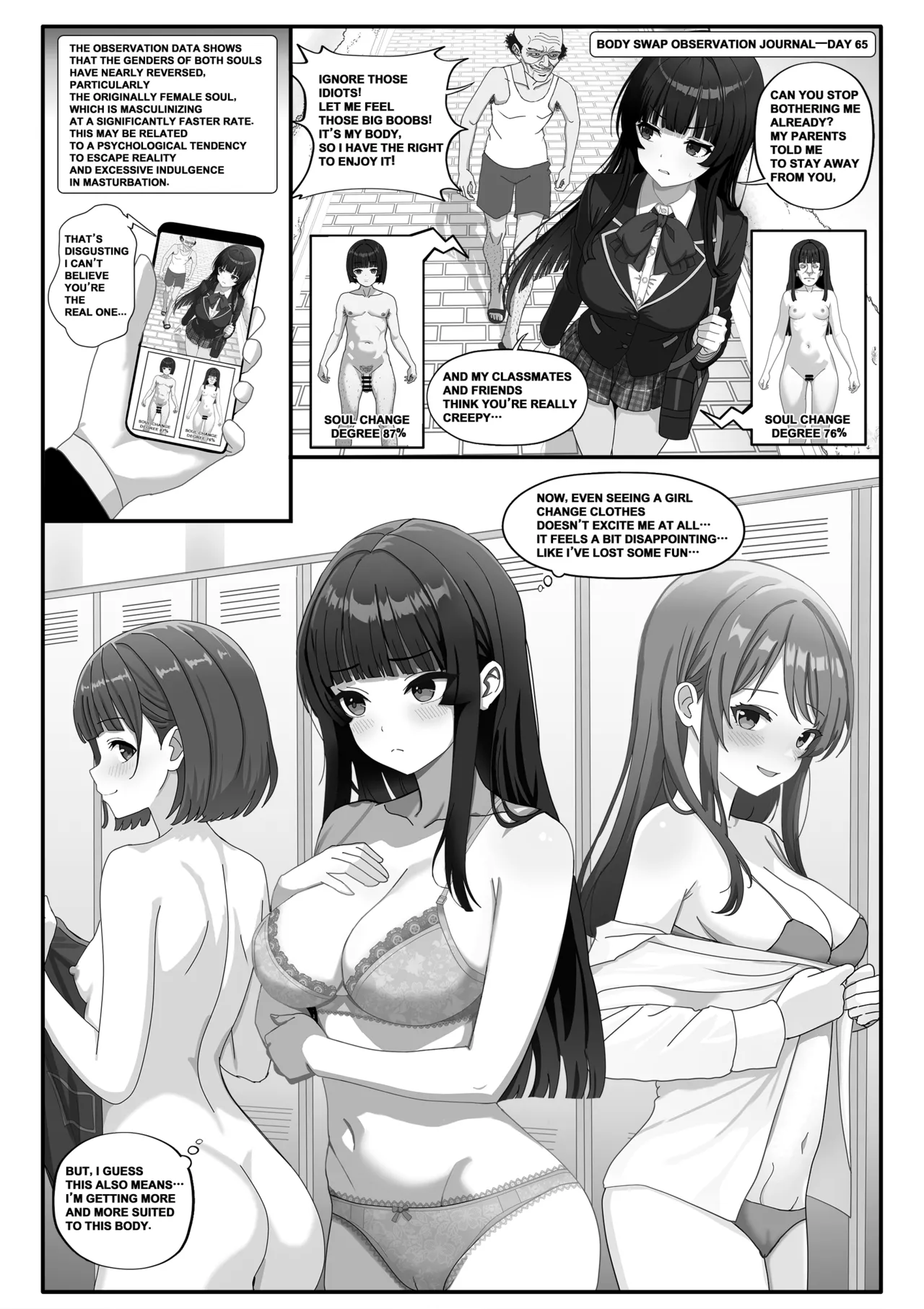 Body Swap Observation Journal page 7 full