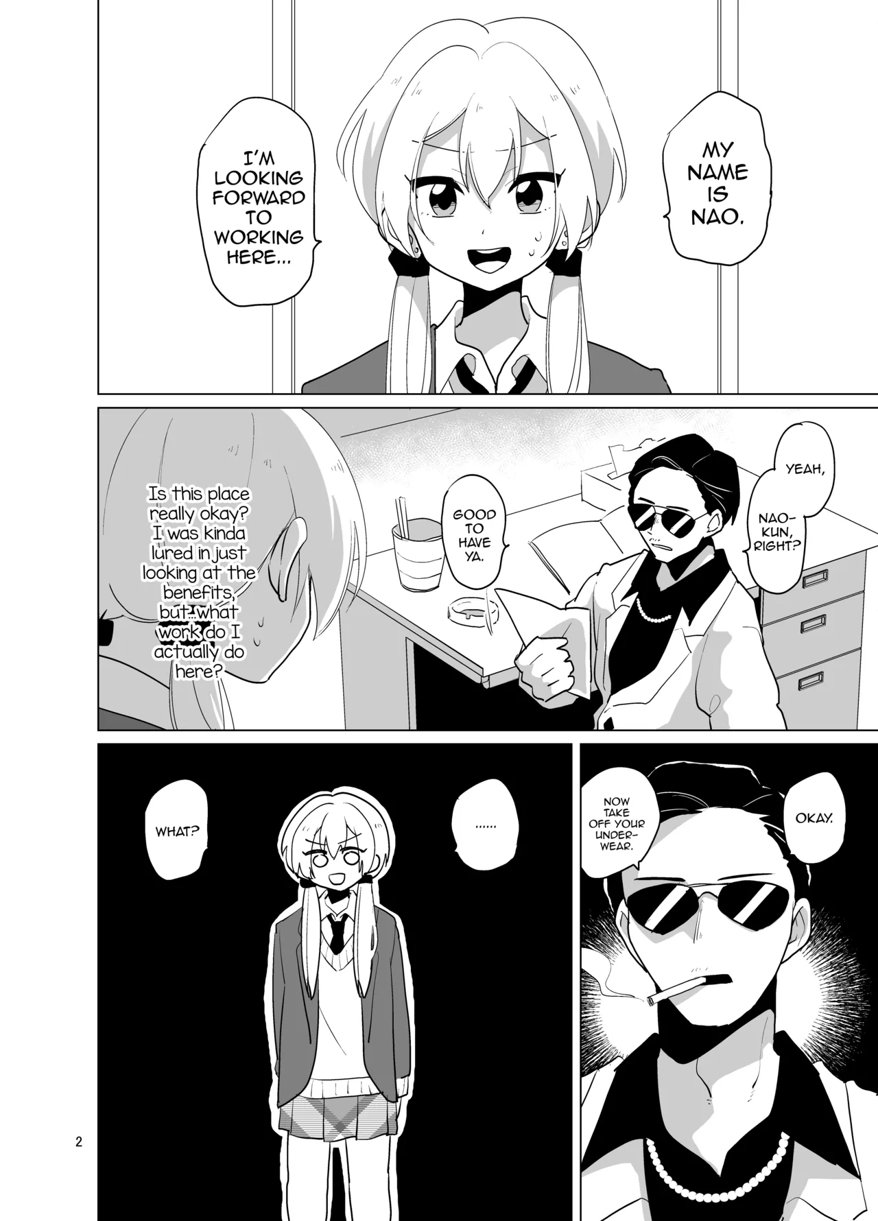 Josou Gal Nao-kun Chousen! Ura Beit! page 3 full