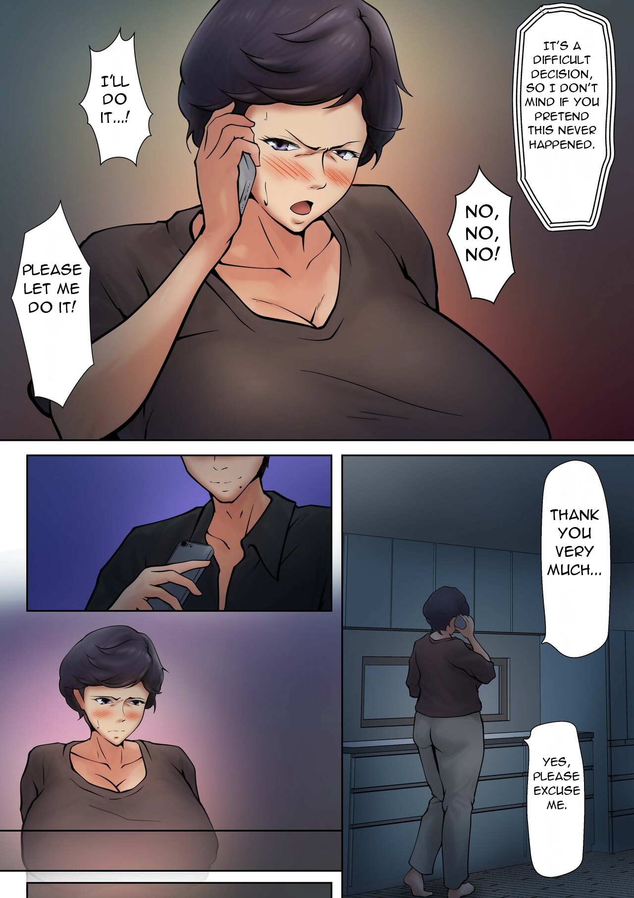 Shikatanaku Kaa-chan to Sex Shimasu 7 - I Have No Choice But to Have Sex with My Mother 7 page 6 full