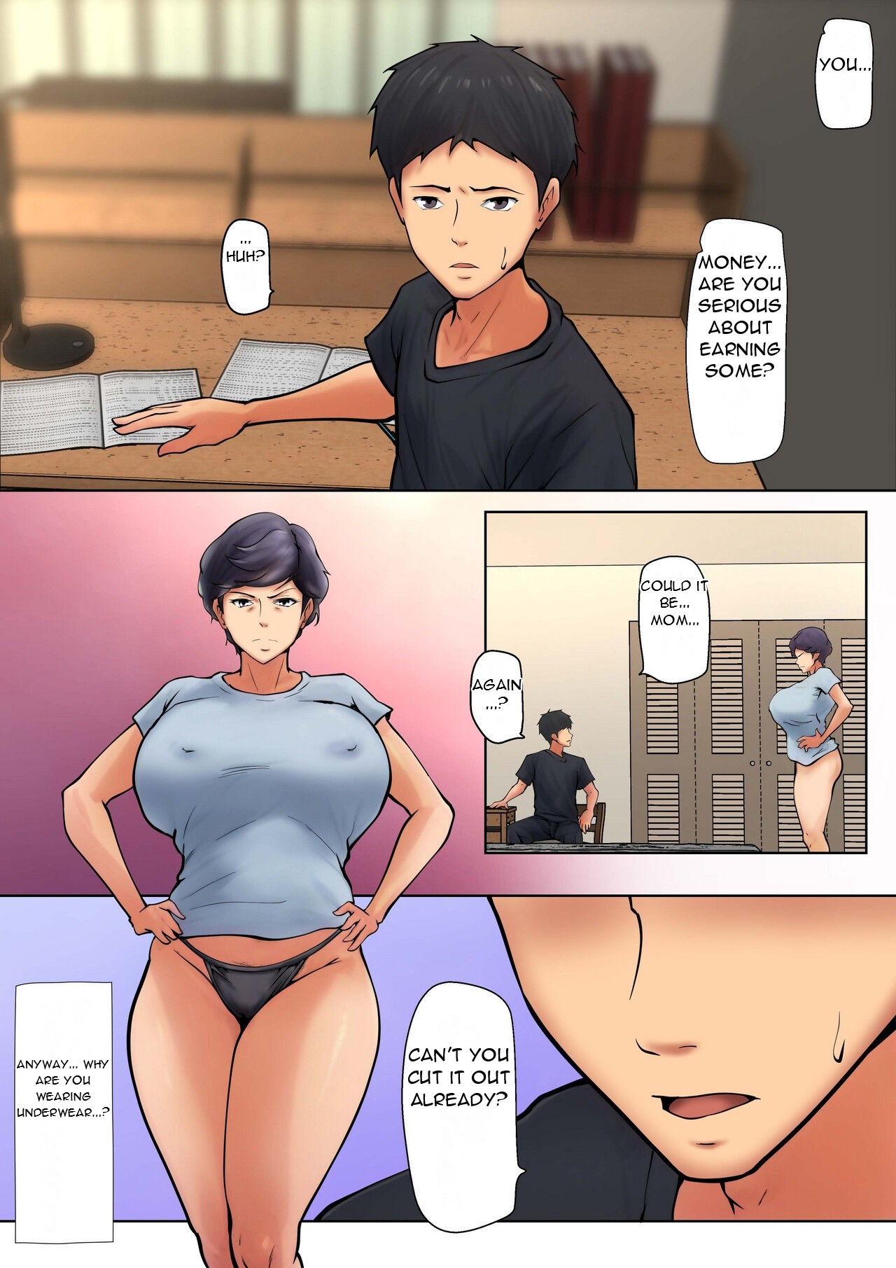 Shikatanaku Kaa-chan to Sex Shimasu 7 - I Have No Choice But to Have Sex with My Mother 7 page 7 full